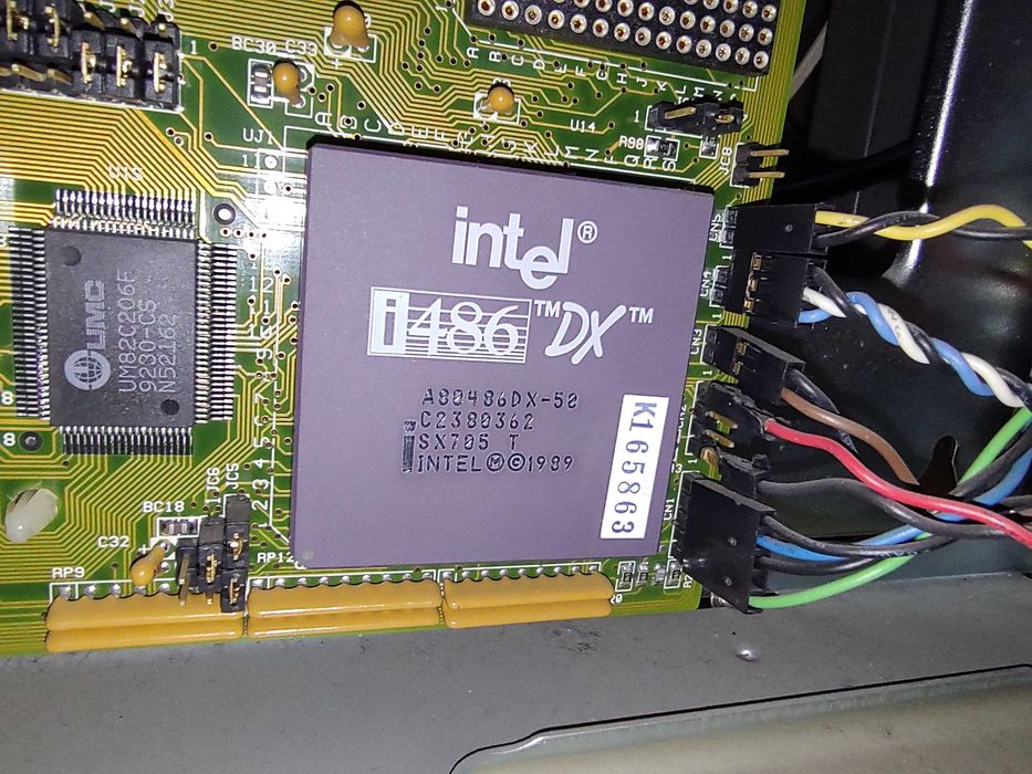 Retro komputer 486DX Windows 3.1