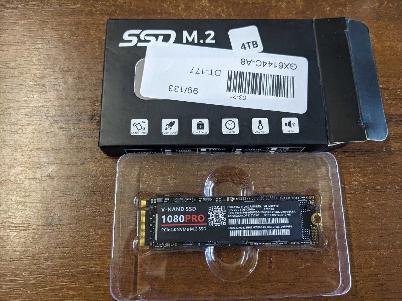 Продам новий SSD M.2 4TB NVME