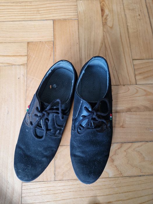 Półbuty chlopiece czarne