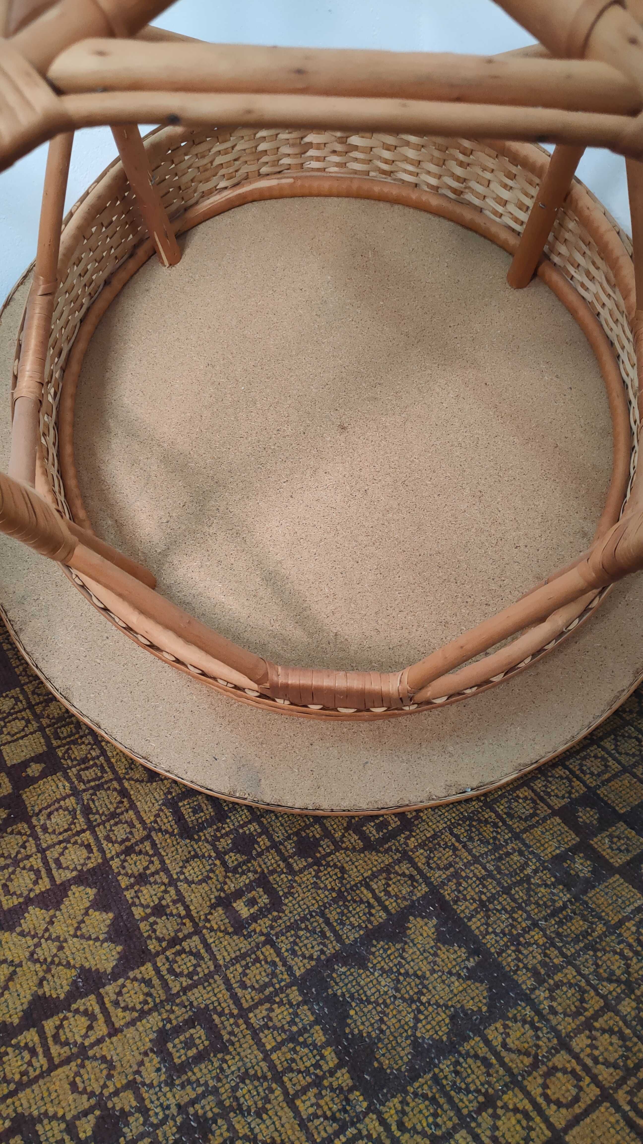 Zestaw rattanowy ogrodowy