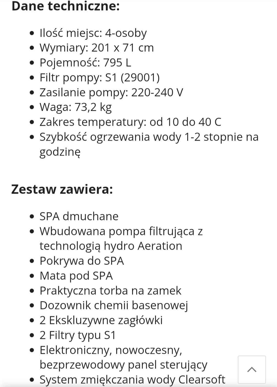 Dmuchane SPA z hydromasażem