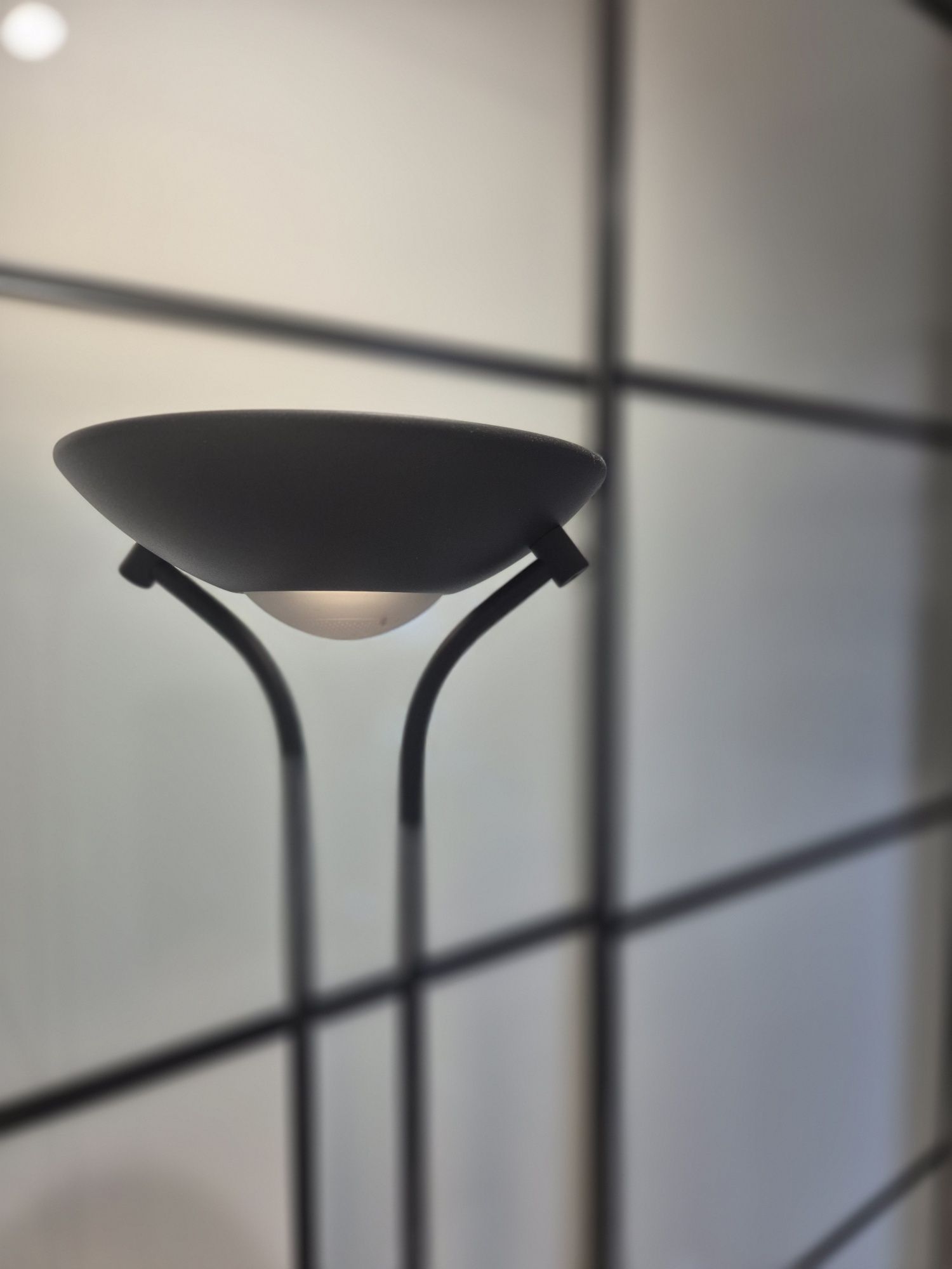 Lampa podłogowa grafit led 19W 5W