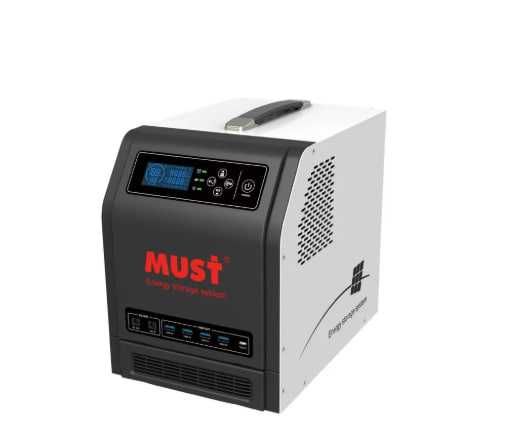 ДБЖ 1 кВт 1,28 кВт*г MUST HBP15-1224 50Ah LiFePО4 MPPT