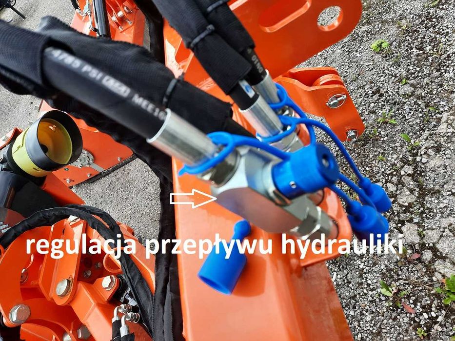 Kosiarka Bijakowa Tylno Boczna ZEPPELIN 1600APP Do Poboczy SKarp Rowu