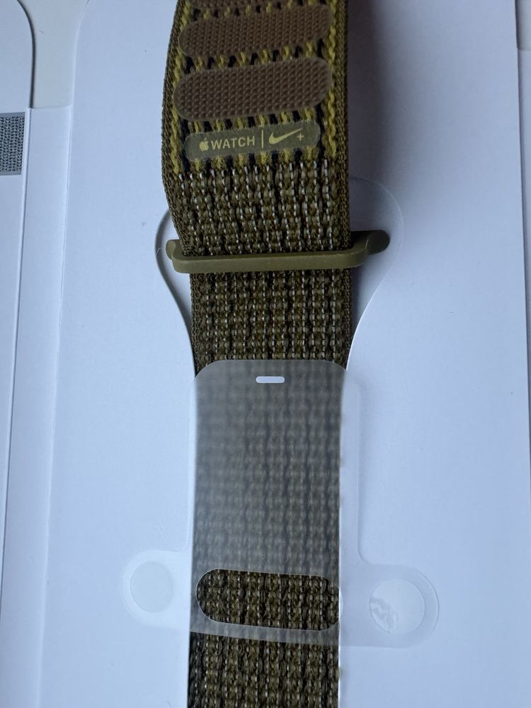 Ремешок Apple Watch Sport Loop Nike Olive Flak 44-45-49 mm