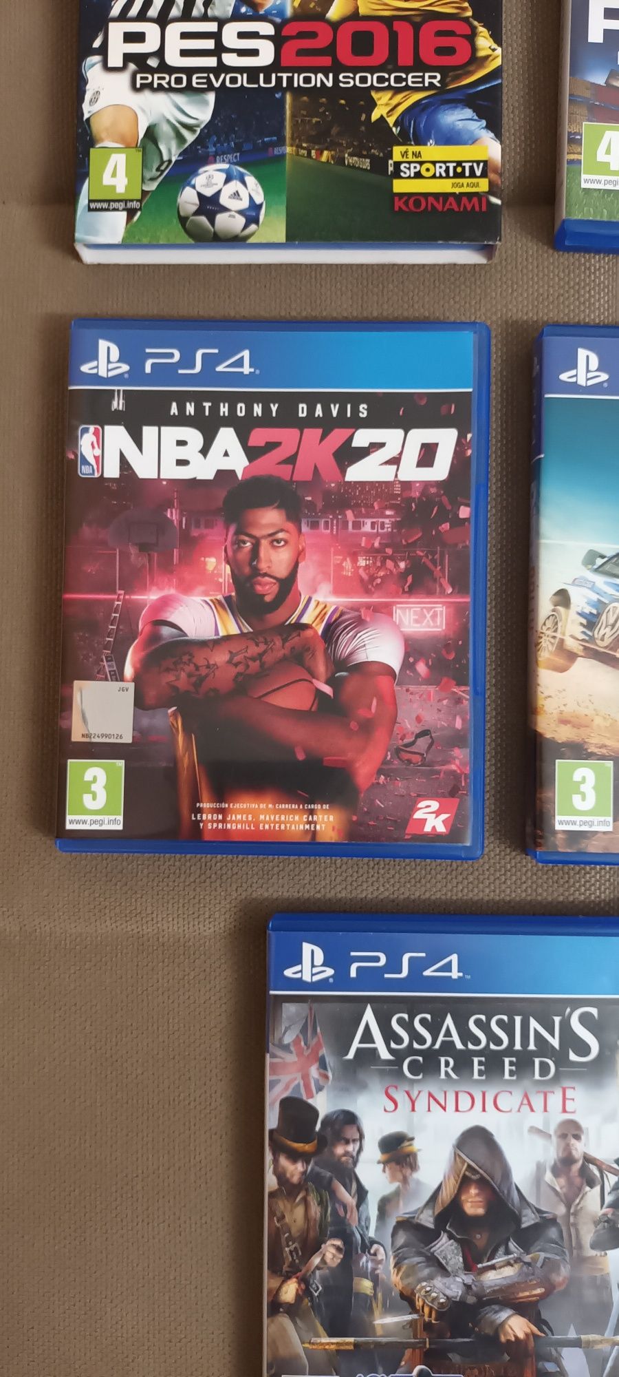 Jogos PS 4 9€ cada