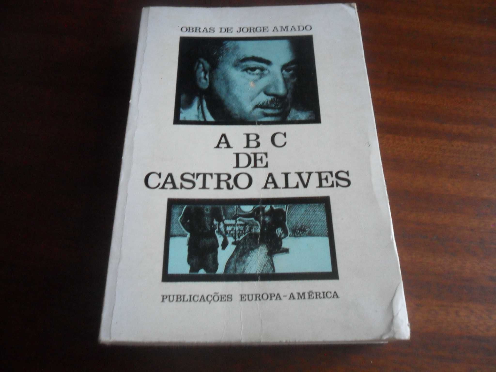 "A B C de Castro Alves" de Jorge Amado - 1ª Edição de 1971