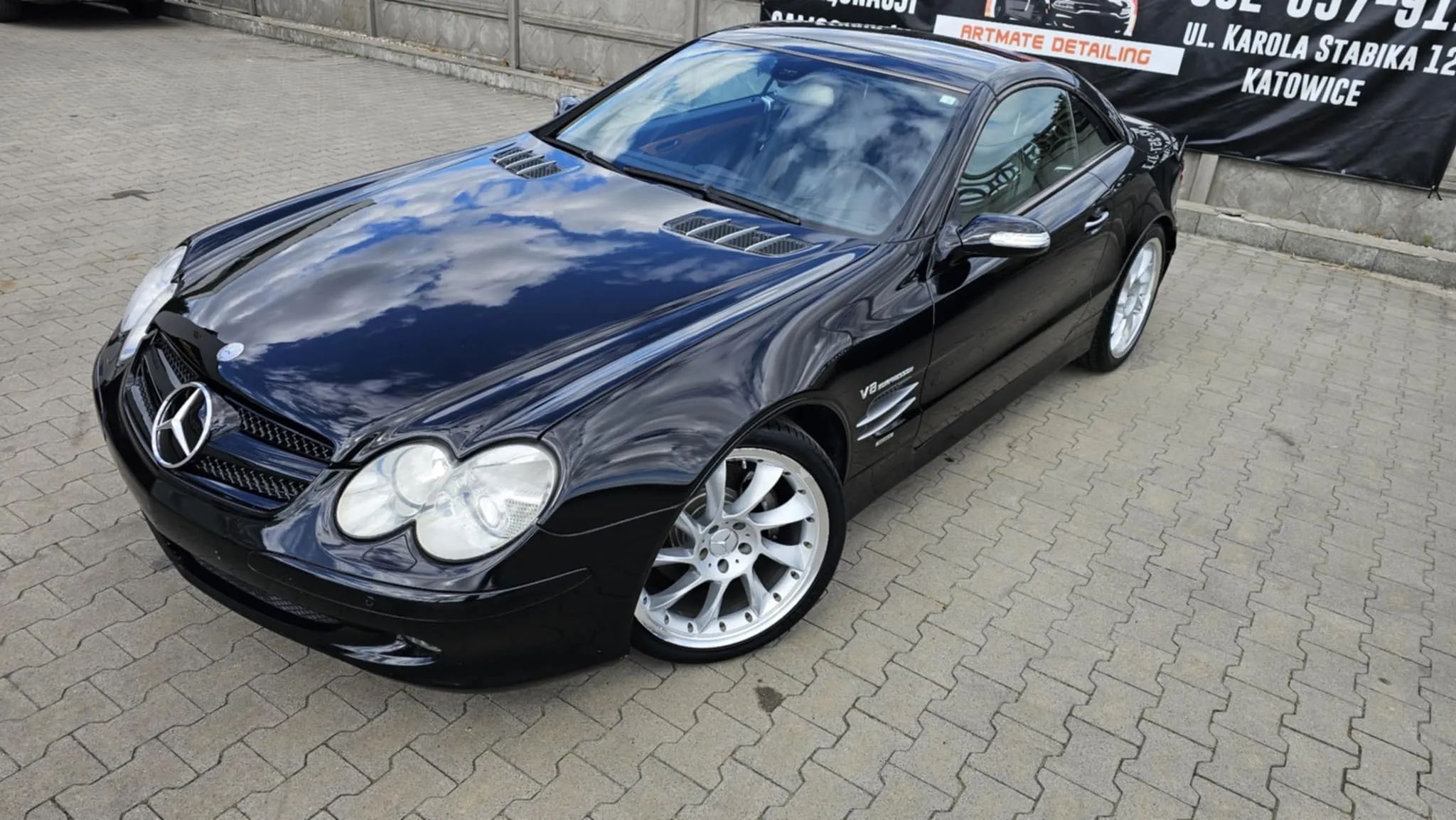 Mercedes-Benz SL V8 wolnossące M113, wersja na rynek japoński, Brabus