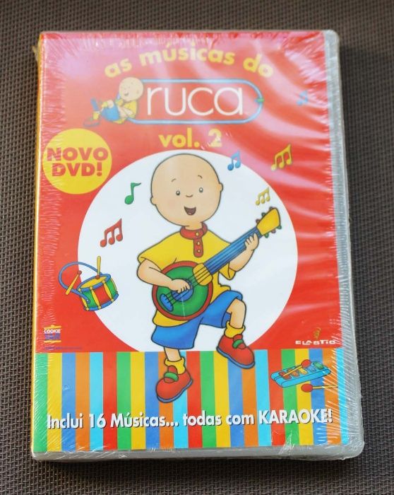 DVD As músicas do Ruca - volume 2 (16 músicas karaoke) NOVO E SELADO