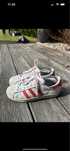 Adidas Superstar 40.2/3 pomaranczowe snekaersy