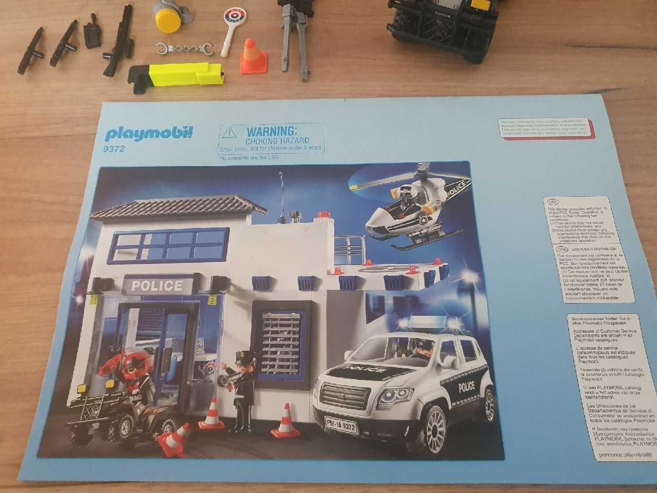 Zestaw Playmobil 9372 City Action Posterunek Policji