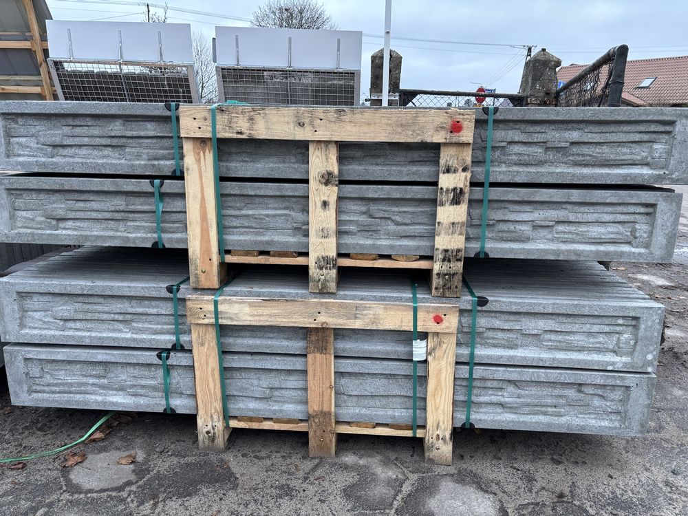Podmurówki, deski betonowe 250x25x5