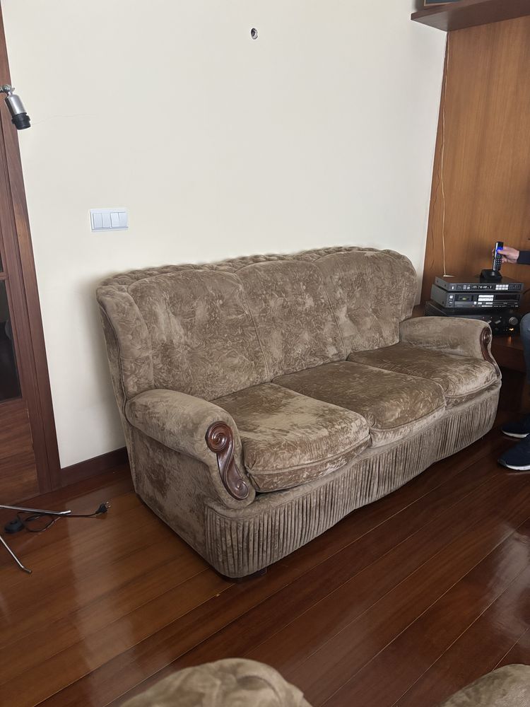 Conjunto 3 sofas