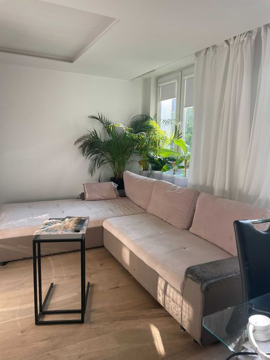 Naroznik bezowy rozkładany cena 50 zł