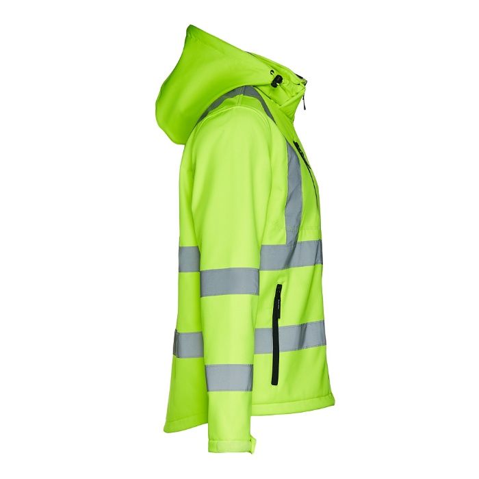 Parka softshell de alta visibilidade