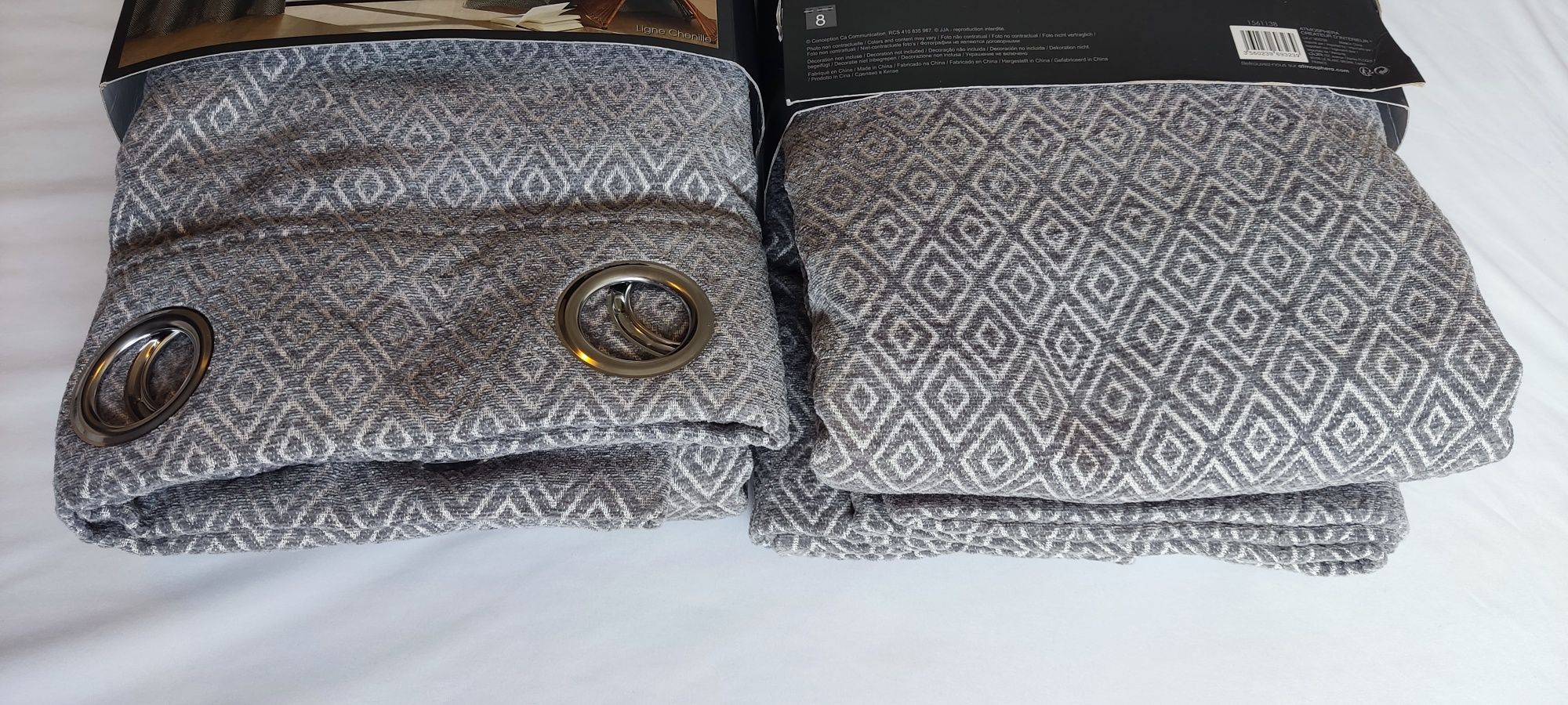 Cortinas novas, nunca usadas