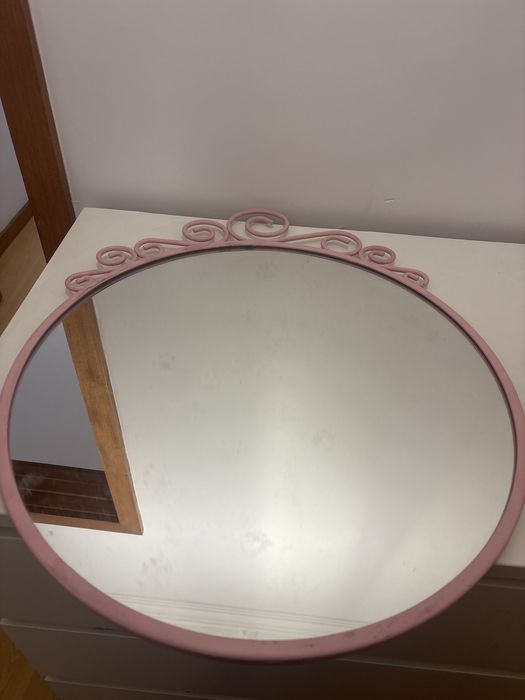 Espelho rosa Ikea