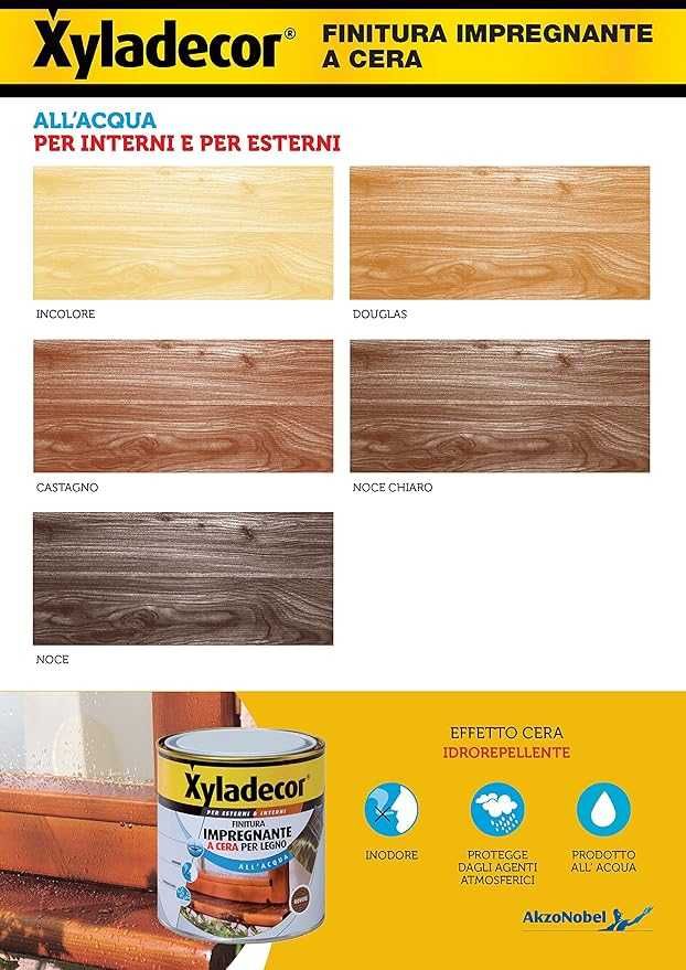 Farba na bazie wody DOUGLAS Xyladecor DO DREWNA 750ML