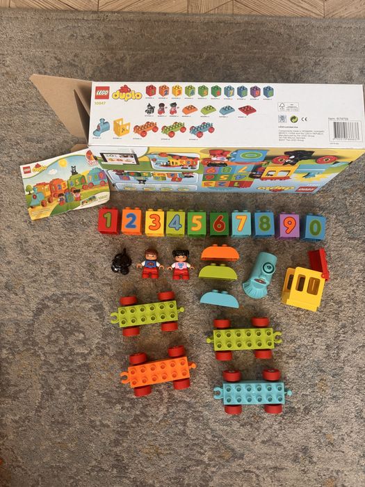 Lego Duplo pociag z cyferkami 10947