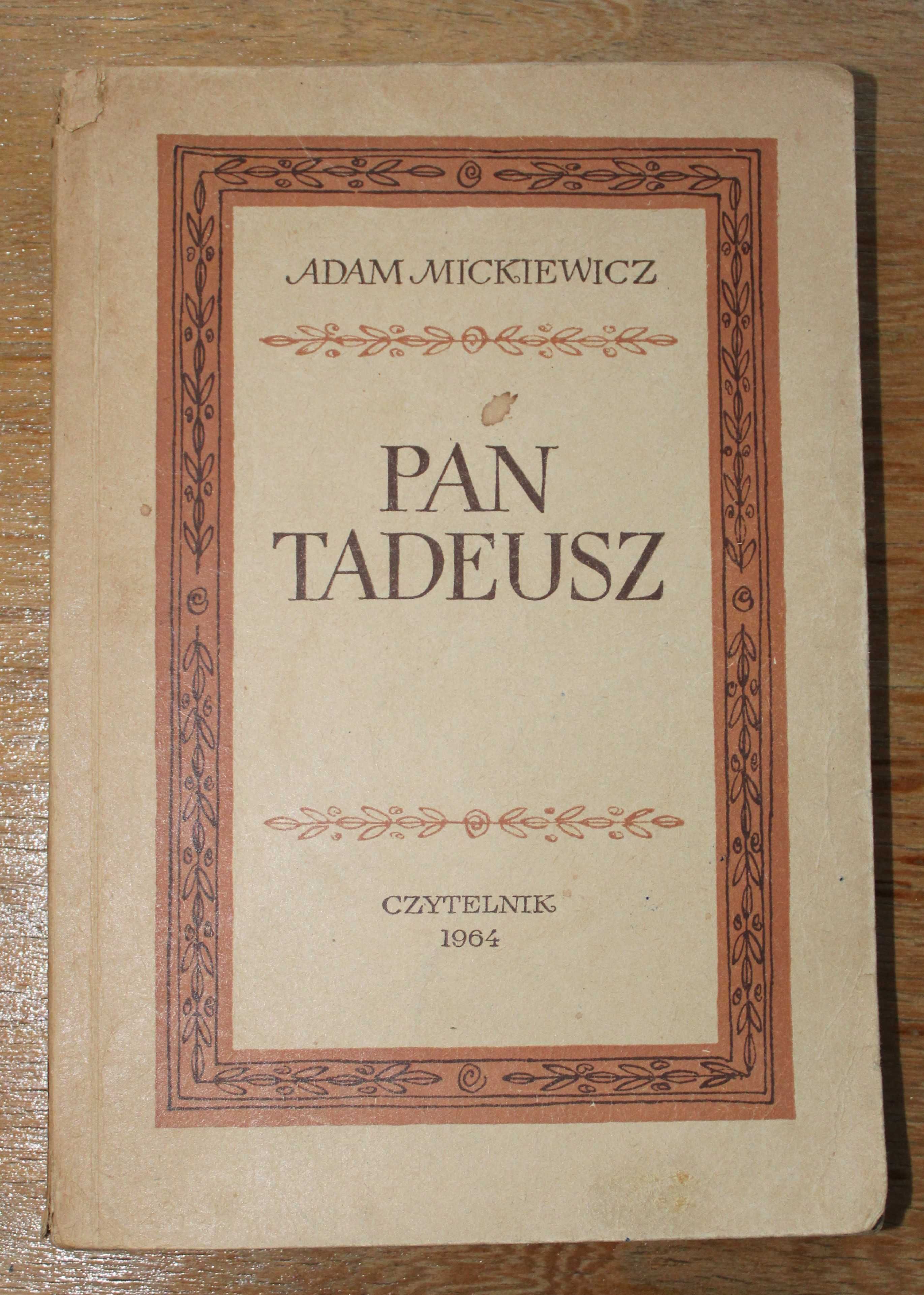 Adam Mickiewicz, Pan Tadeusz, Czytelnik 1964