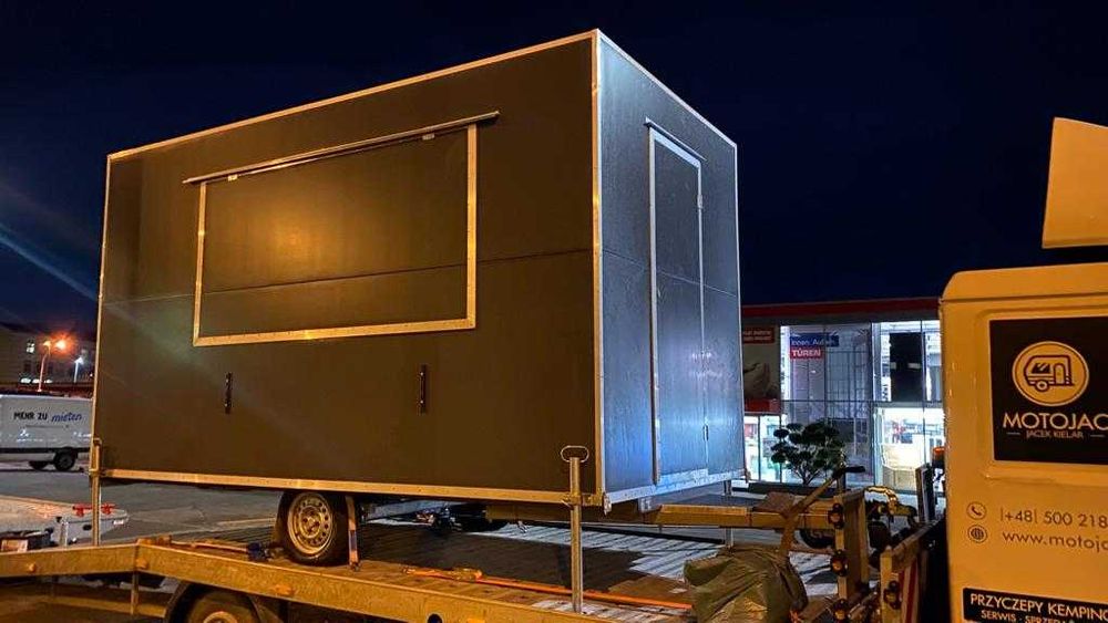Przyczepa Handlowa Gastronomiczna pod Klienta 3.5mx2m