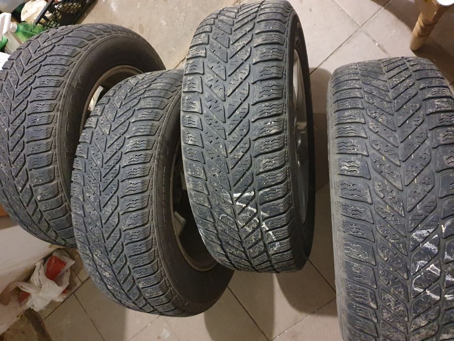 Диски з зимовивими шинами на Hunday