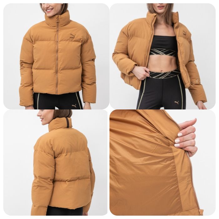 Куртка Puma XS/S пуфер Коротка жіноча куртка Puma