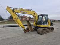 Komatsu PC138us koparka gąsienicowa obrotowa cat doosan volvo jcb