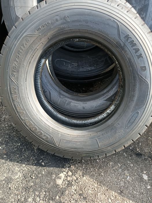 Opony 215/75r17.5 napęd Goodyear K-Max D m+s 126M NOWE