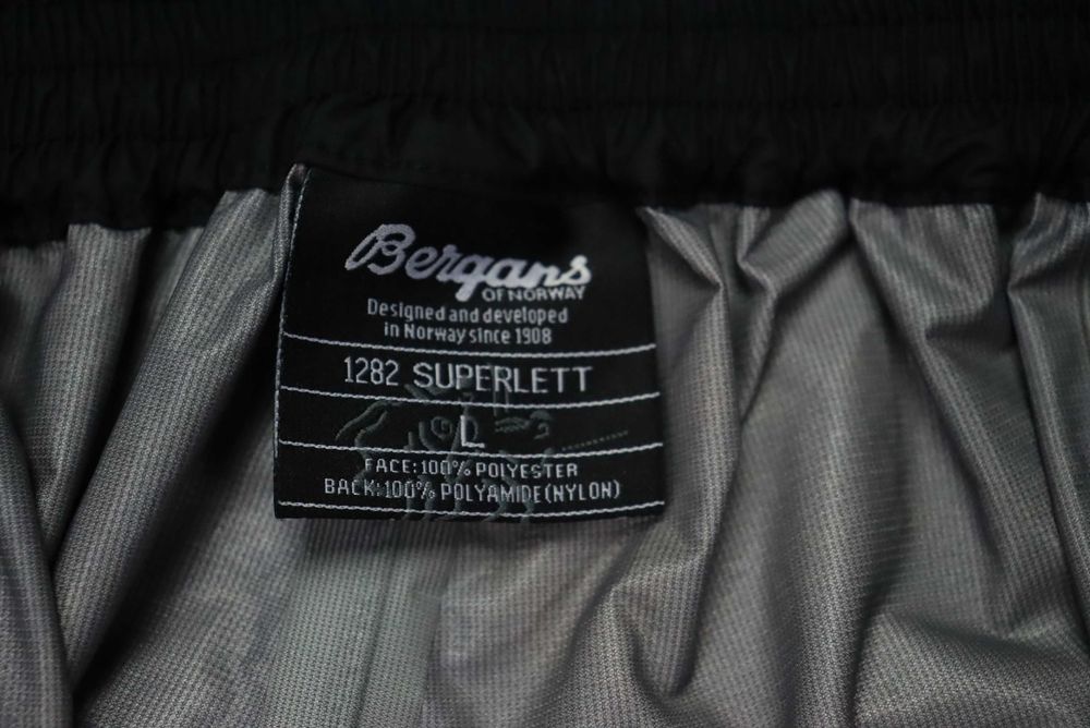 Bergans of Norway męskie spodnie trekkingowe rozmiar L Superlett Pants