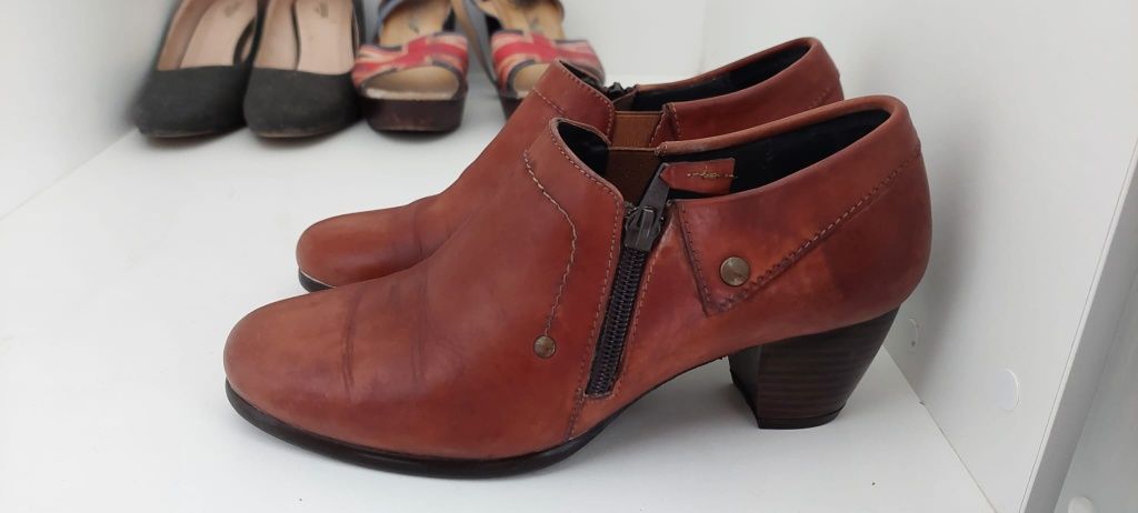 Botas castanhas mulher tamanho 38