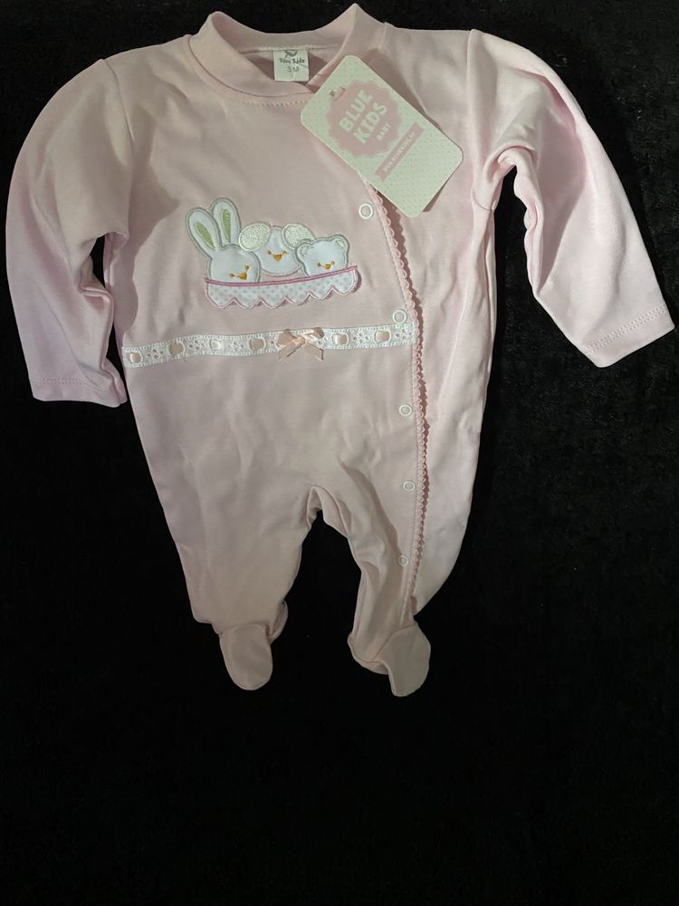 Babygrow rosa 3 meses