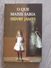 Livro O que Maisie sabia, de Henry James (és. Relógio D'Água)