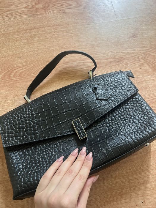 Нова сумка з натуральної шкіри