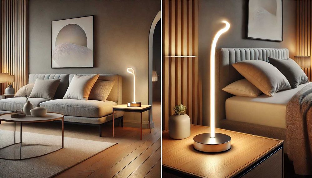 Candeeiro LED de Mesa