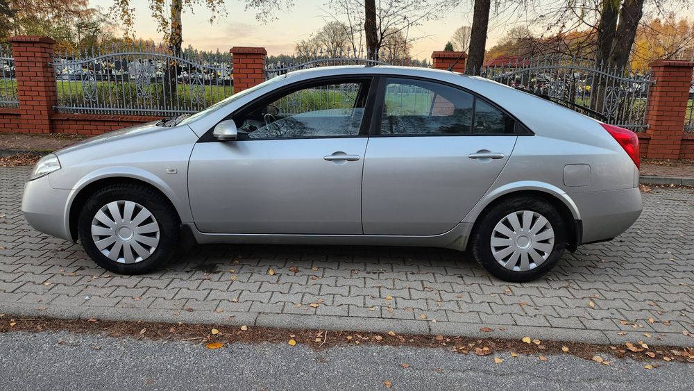 Nissan Primera P12 2003 rok 1.8 Benzyna Salon Polska Bezwypadkowy