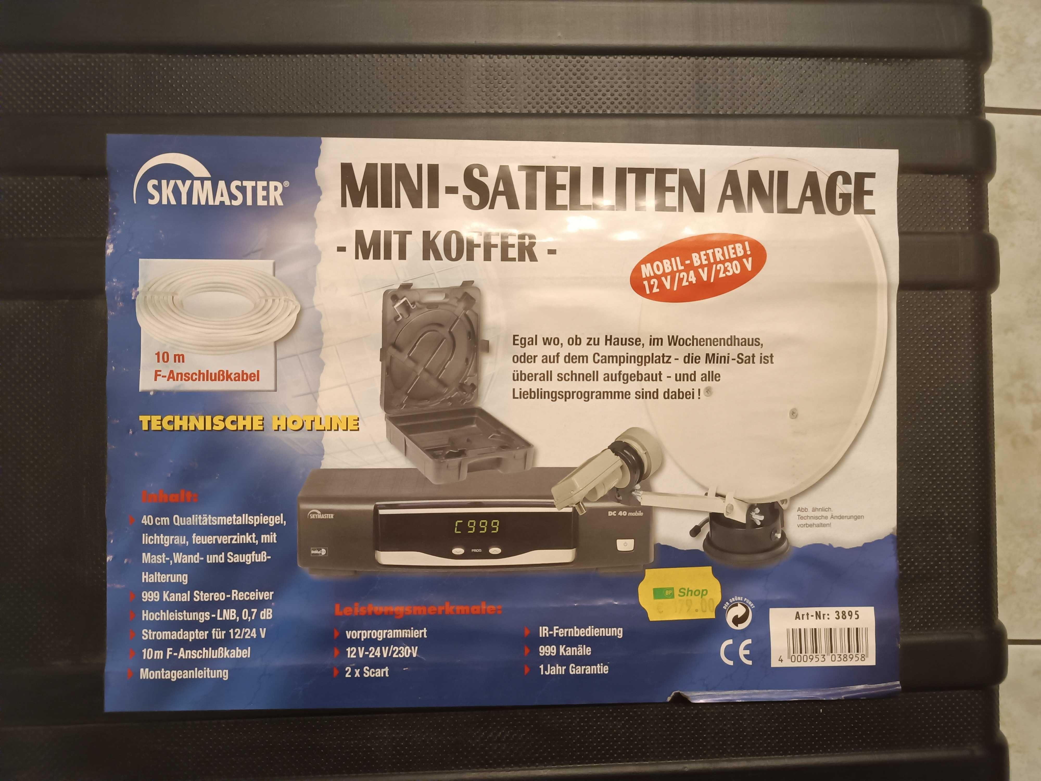 Niemiecka Antena Satelitarna Skymaster