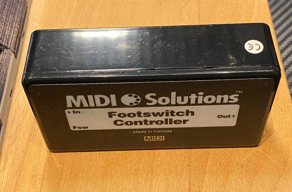 Przełącznik, kontroler - Footswitch Controller MidiSolution