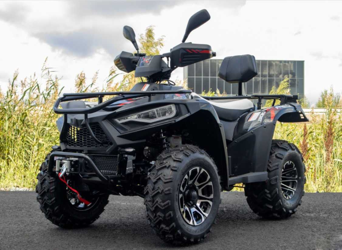 Новый квадроцикл 4x4 Linhai Yamaha LH300ATV-3D Promax Серый !
