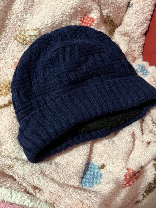 Gorro quente cm pelo por dentro