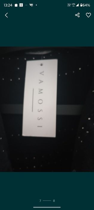 Katana z cekinami Nowa