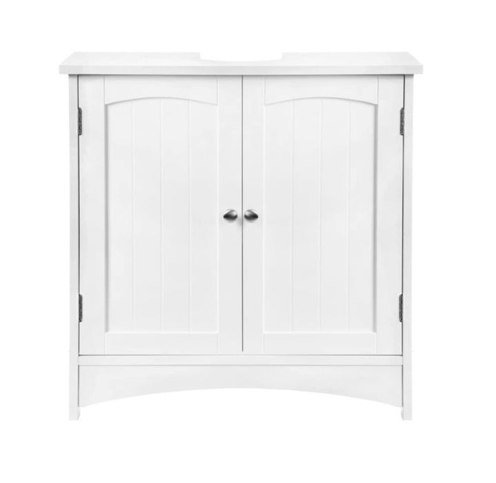 Szafka pod umywalkę biała