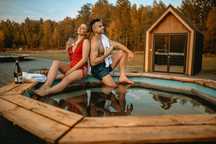 Gorące kąpiele w czanach  |  jacuzzi  |  balia