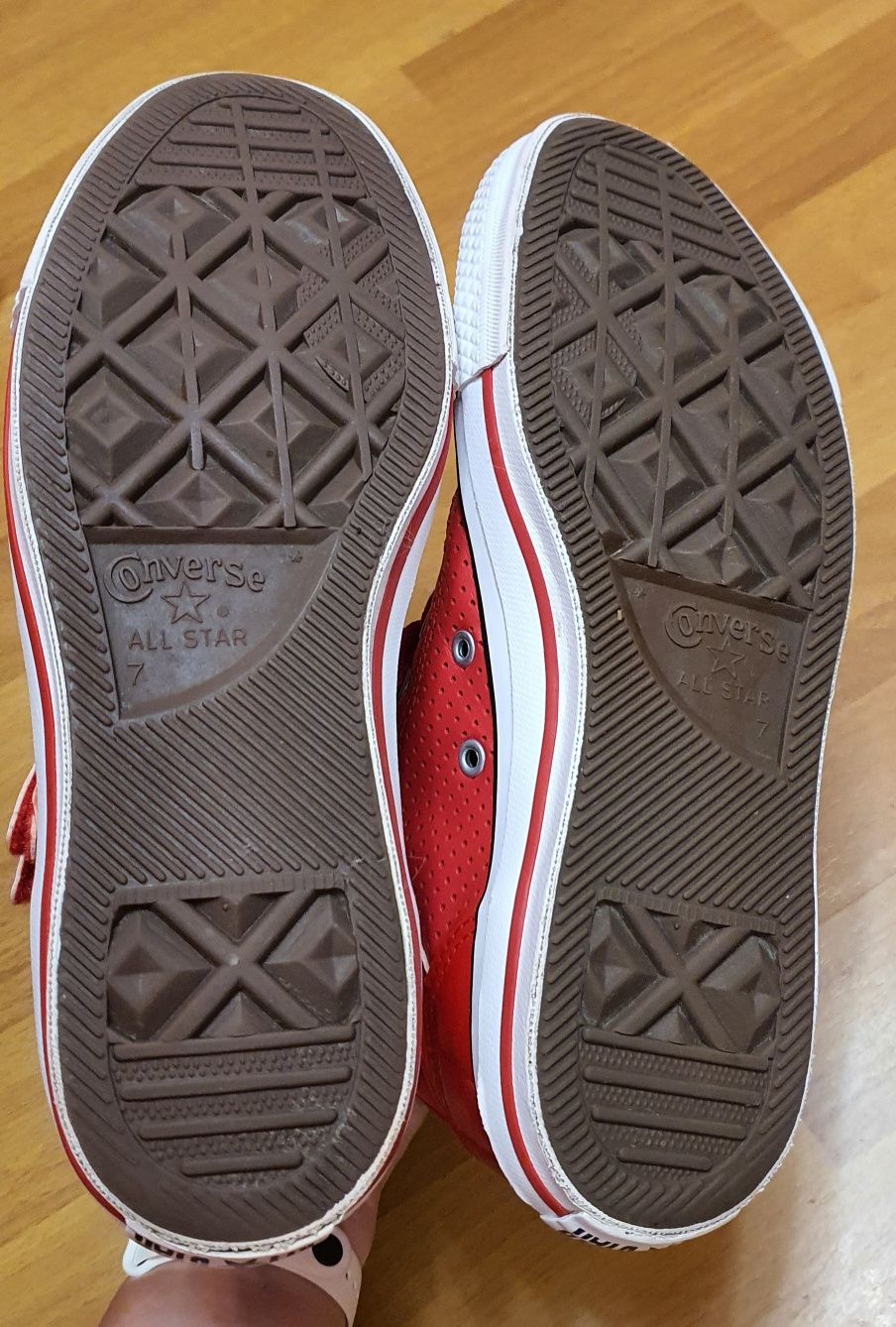 Кеды Converse(кожа)40р.26,3см