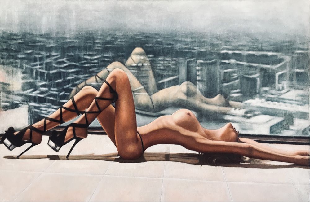 Картина маслом «Пентхаус»