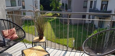 Apartament 80m do wynajecia z miejscem parkingowym w garażowcu.