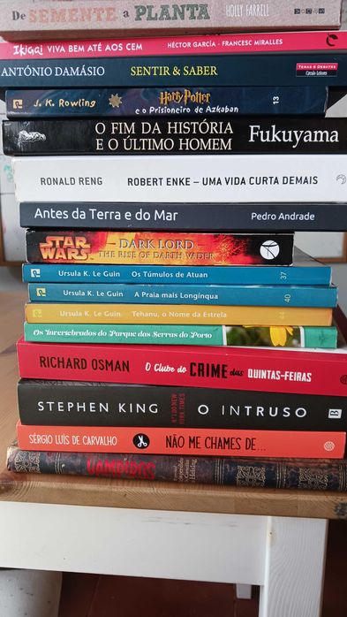 Livros vários como novos