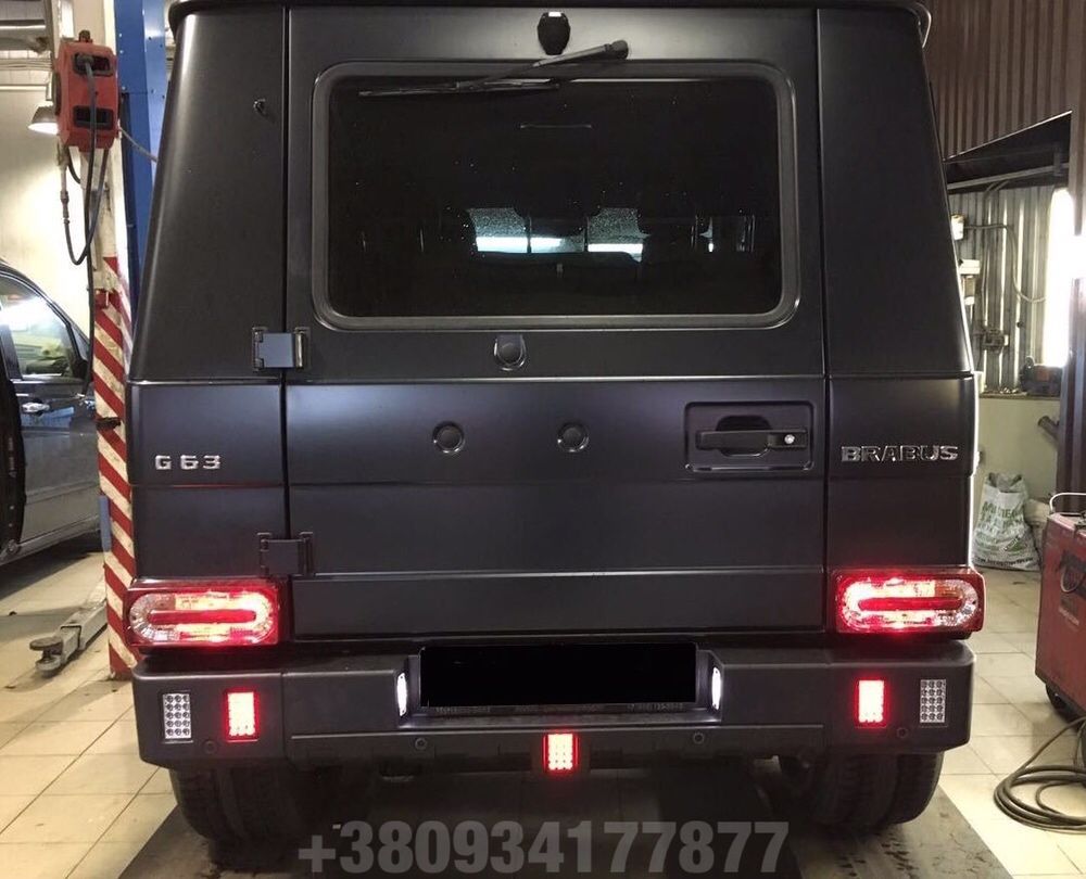 Бампер задний Brabus Mercedes Benz W463 G500 G63 G class
