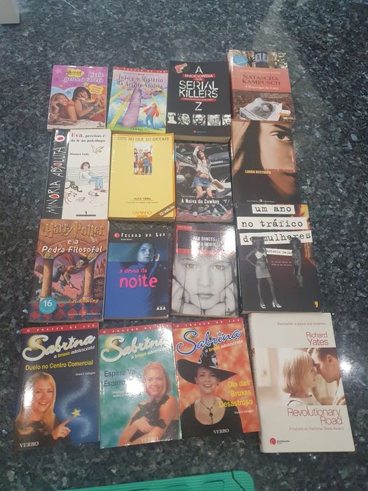 Vários livros juvenis e outros