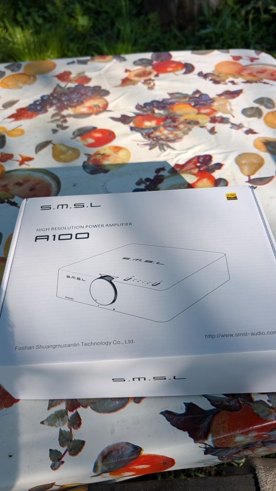 Топовий підсилювач SMSL A100 (Hi-Fi, клас D) 2.0 2.1  80 Вт
